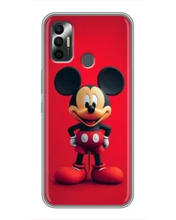 Чохол для TECNO Spark 7P з картинкою «Mickey в повний зріст»