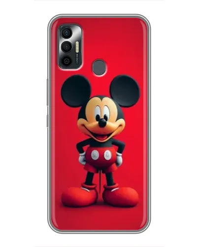 Чохол для TECNO Spark 7P з картинкою «Mickey в повний зріст»