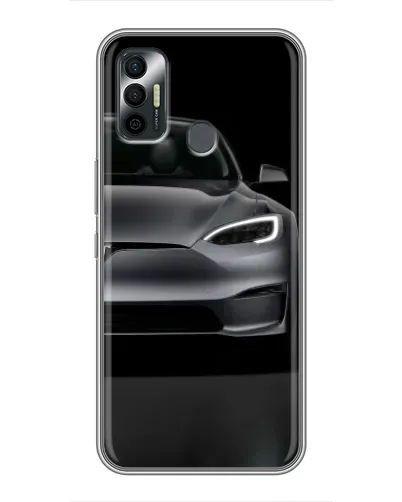 Чохол для TECNO Spark 7P з картинкою «Tesla Model S Look» Чохол для TECNO Spark 7P з картинкою «Tesla Model S Look»