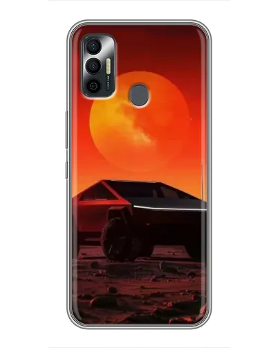 Чохол для TECNO Spark 7P з картинкою «Cybertruck на Марсі» Чохол для TECNO Spark 7P з картинкою «Cybertruck на Марсі»
