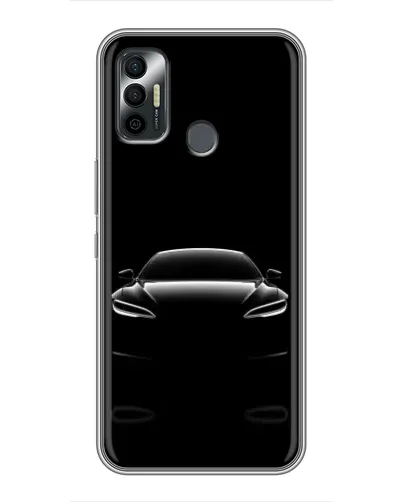 Чохол для TECNO Spark 7P з картинкою «Силует Tesla Night» Чохол для TECNO Spark 7P з картинкою «Силует Tesla Night»