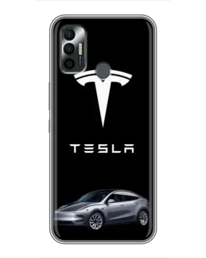 Чохол для TECNO Spark 7P з картинкою «Tesla Model Y» Чохол для TECNO Spark 7P з картинкою «Tesla Model Y»