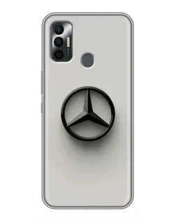 Чохол для TECNO Spark 7P з картинкою «Mercedes Maybach стиль»
