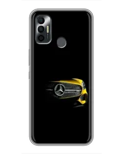 Чохол для TECNO Spark 7P з картинкою «Mercedes — ретро стиль»