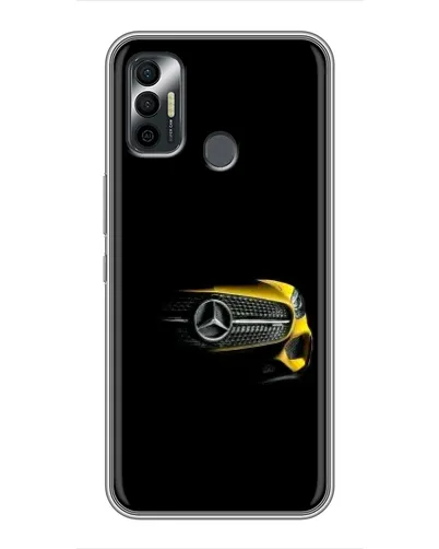 Чохол для TECNO Spark 7P з картинкою «Mercedes — ретро стиль»