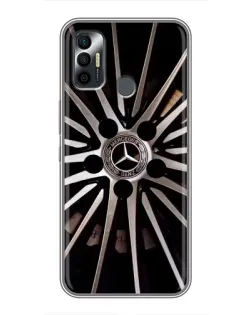 Чохол для TECNO Spark 7P з картинкою «Диск Mercedes»