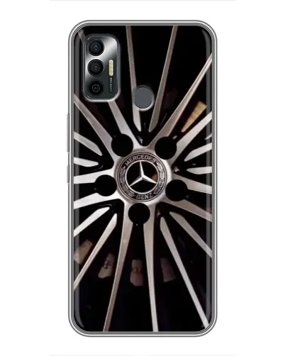 Чохол для TECNO Spark 7P з картинкою «Диск Mercedes»