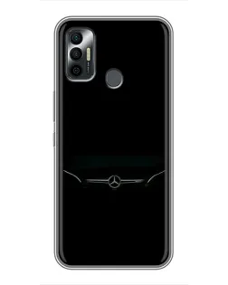 Чохол для TECNO Spark 7P з картинкою «Mercedes Stealth Look»