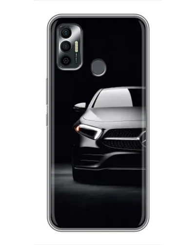 Чохол для TECNO Spark 7P з картинкою «Світло фар Mercedes»