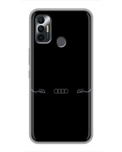 Чохол для TECNO Spark 7P з картинкою «Audi — світловий підпис»