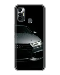 Чохол для TECNO Spark 7P з картинкою «Audi — деталізація кузова»
