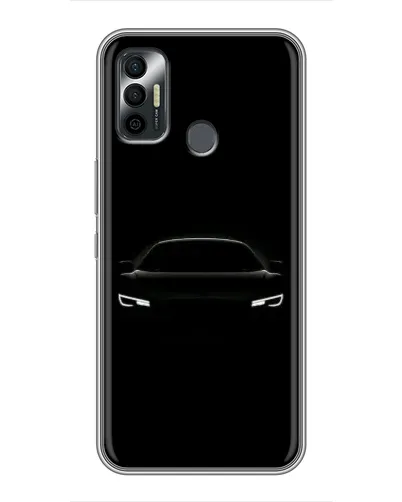 Чохол для TECNO Spark 7P з картинкою «Погляд Audi у темряві»