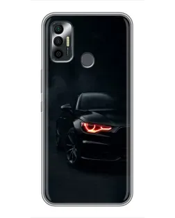 Чохол для TECNO Spark 7P з картинкою «Audi — хижий погляд»