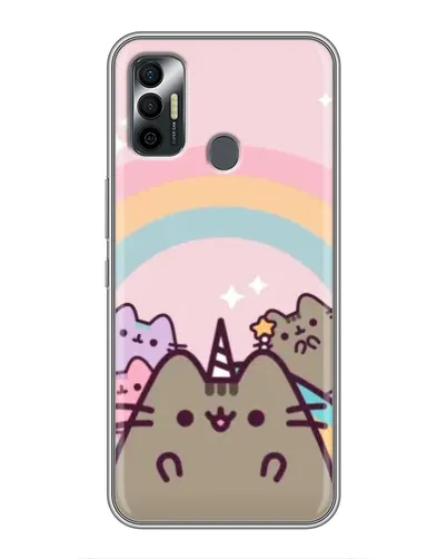 Чохол для TECNO Spark 7P з картинкою «Єдиноріг Pusheen» Чохол для TECNO Spark 7P з картинкою «Єдиноріг Pusheen»