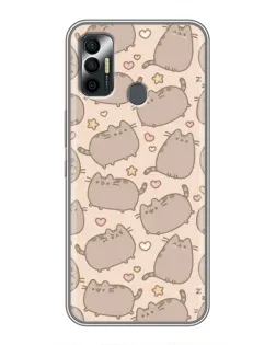 Чохол для TECNO Spark 7P з картинкою «Маленькі Пушини»