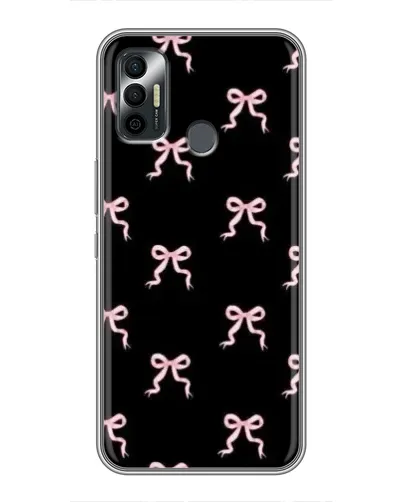 Чохол для TECNO Spark 7P з картинкою «Бант-квітка»