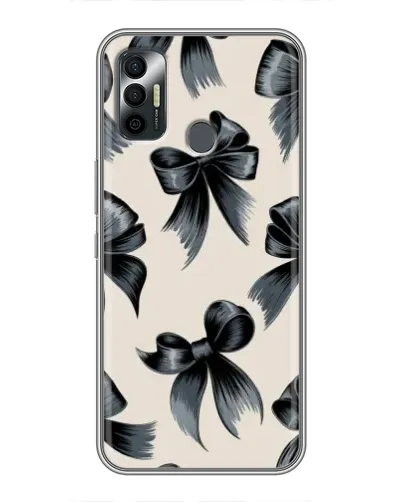Чохол для TECNO Spark 7P з картинкою «Банти Coquette»
