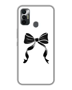 Чохол для TECNO Spark 7P з картинкою «Класичний бант»