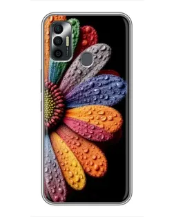 Чохол для TECNO Spark 7P з картинкою «Райдужна квітка» Чохол для TECNO Spark 7P з картинкою «Райдужна квітка»