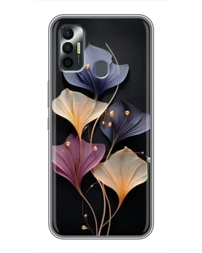 Чохол для TECNO Spark 7P з картинкою «Лілові квіти грації» Чохол для TECNO Spark 7P з картинкою «Лілові квіти грації»