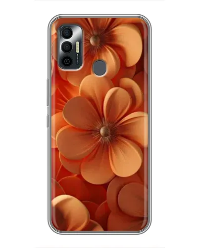 Чохол для TECNO Spark 7P з картинкою «Помаранчева макро квітка» Чохол для TECNO Spark 7P з картинкою «Помаранчева макро квітка»