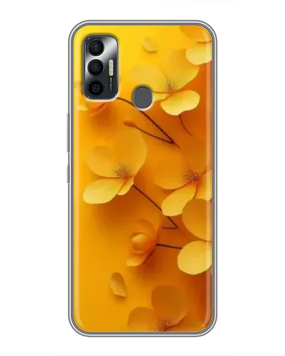 Чохол для TECNO Spark 7P з картинкою «Золоті пелюстки» Чохол для TECNO Spark 7P з картинкою «Золоті пелюстки»