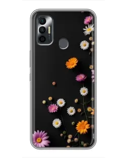Чохол для TECNO Spark 7P з картинкою «Квіткова композиція» Чохол для TECNO Spark 7P з картинкою «Квіткова композиція»