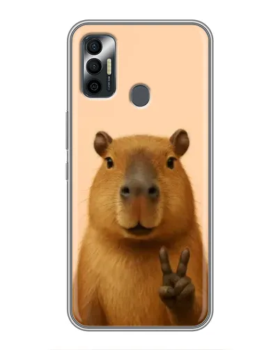 Чохол для TECNO Spark 7P з картинкою «Капібара вікторія» Чохол для TECNO Spark 7P з картинкою «Капібара вікторія»