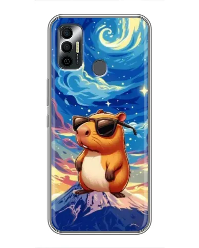 Чохол для TECNO Spark 7P з картинкою «Капібара Ван Гога» Чохол для TECNO Spark 7P з картинкою «Капібара Ван Гога»