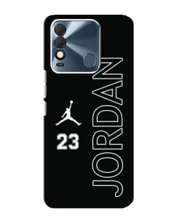 Чехол для TECNO Spark 8 с картинкой «Jordan Vertical»