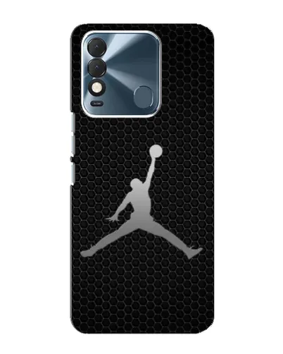 Чехол для TECNO Spark 8 с картинкой «Jordan Dark Carbon»