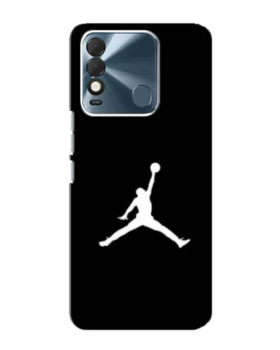 Чехол для TECNO Spark 8 с картинкой «Jordan Silhouette»