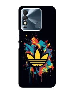 Чехол для TECNO Spark 8 с картинкой «Adidas Splash»