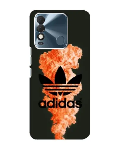 Чехол для TECNO Spark 8 с картинкой «Оранжевый дым Adidas» Чехол для TECNO Spark 8 с картинкой «Оранжевый дым Adidas»