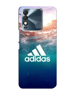 Чехол для TECNO Spark 8 с картинкой «Океанская глубина адидас»