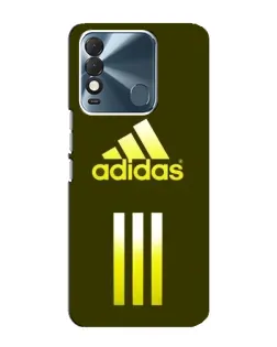 Чехол для TECNO Spark 8 с картинкой «Оливковый градиент Adidas»