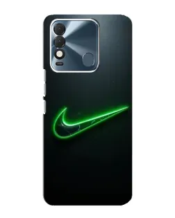 Чехол для TECNO Spark 8 с картинкой «Неоновый контур Nike» Чехол для TECNO Spark 8 с картинкой «Неоновый контур Nike»