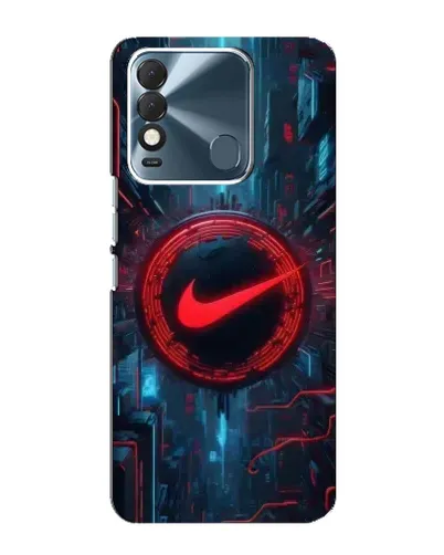 Чехол для TECNO Spark 8 с картинкой «Техногенный стиль Nike»