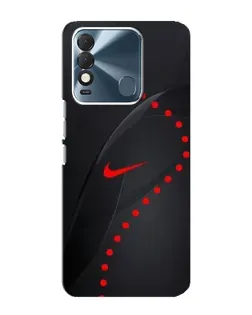 Чехол для TECNO Spark 8 с картинкой «Абстрактный дизайн Nike»