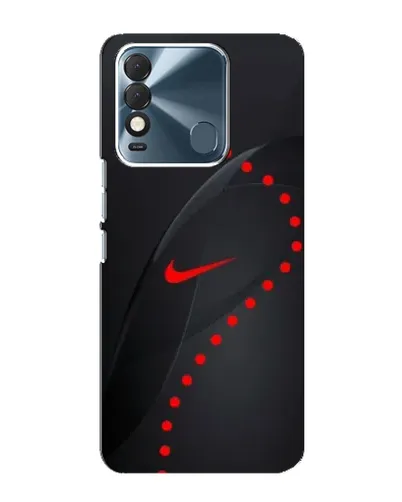 Чехол для TECNO Spark 8 с картинкой «Абстрактный дизайн Nike»
