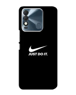 Чехол для TECNO Spark 8 с картинкой «Минимализм от Nike»
