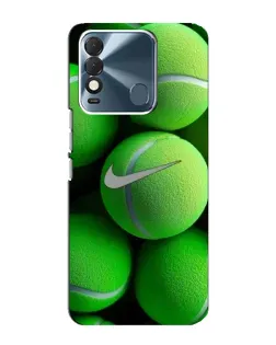 Чехол для TECNO Spark 8 с картинкой «Теннисные мячи Найк»