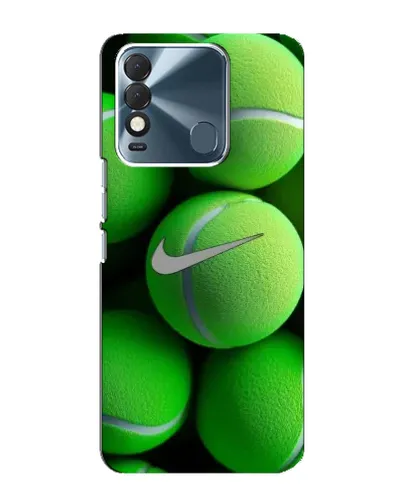Чехол для TECNO Spark 8 с картинкой «Теннисные мячи Найк»
