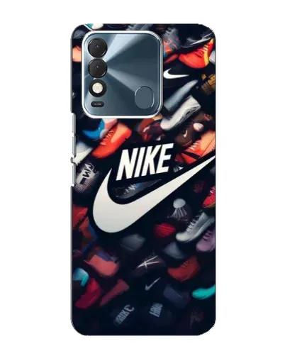 Чехол для TECNO Spark 8 с картинкой «Коллекция кроссовок Nike»