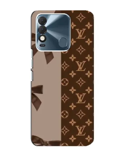 Чехол для TECNO Spark 8 с картинкой «Louis Vuitton — банты» Чехол для TECNO Spark 8 с картинкой «Louis Vuitton — банты»
