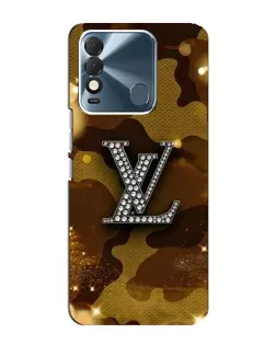 Чехол для TECNO Spark 8 с картинкой «Камуфляжный Louis Vuitton»
