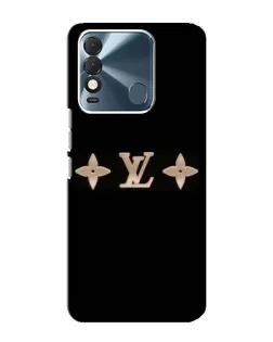 Чехол для TECNO Spark 8 с картинкой «Louis Vuitton — минимализм»