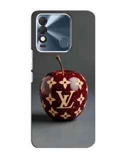 Чехол для TECNO Spark 8 с картинкой «Красное яблоко LV»