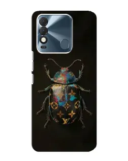 Чехол для TECNO Spark 8 с картинкой «LV — мраморный принт»