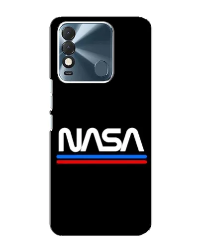 Чехол для TECNO Spark 8 с картинкой «NASA — классика Red Blue» Чехол для TECNO Spark 8 с картинкой «NASA — классика Red Blue»